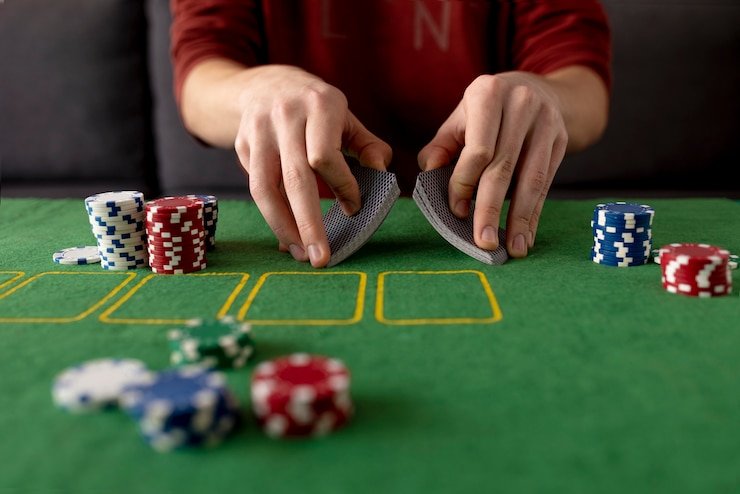 Meja Poker Texas Hold'em di sx4